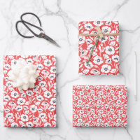 Modern Coral Floral