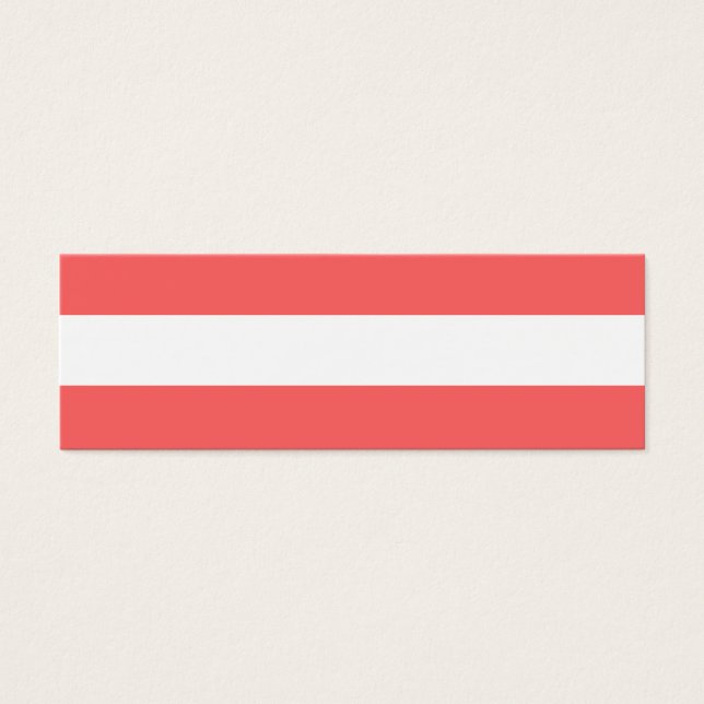 Modern Coral White Stripes Pattern (Front)