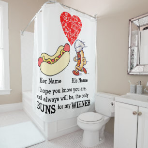 Modern Couple buns and wiener lovers custom