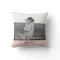Modern Couple Photo Pink & Grey Perosnalized Name
