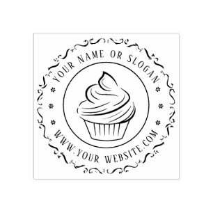 Modern Create Your Own business Rubber Stamp