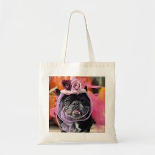 Modern Create Your Own Dog Photo Tote Bag