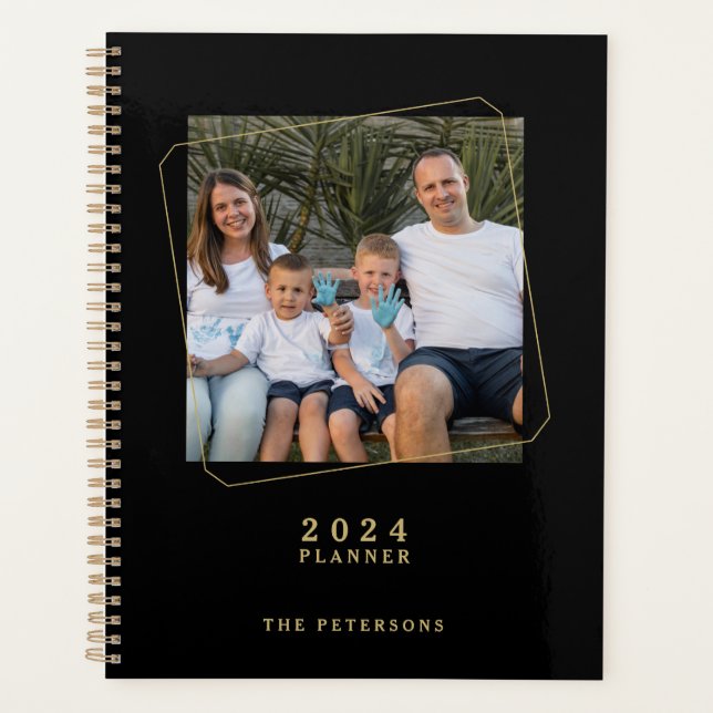 Modern Create Your Own Photo Planner (Front)