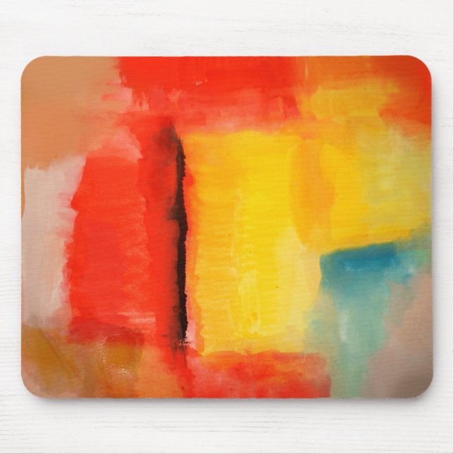 Modern Creative Abstract Art Mouse Pad (Front)