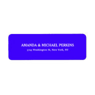 Modern Creative Minimalist Plain Ultramarine Blue
