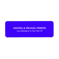 Modern Creative Minimalist Plain Ultramarine Blue