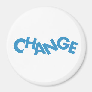 Modern, creative, playful graphic design of Change Magnet