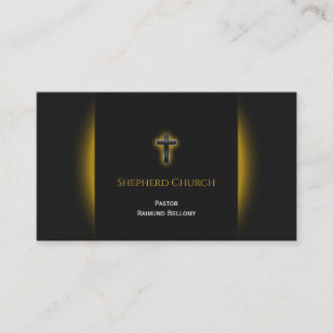 Modern Cross Business Card