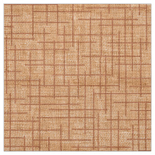 Modern Crosshatch burlap texture pattern Fabric