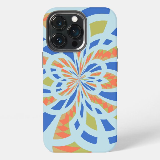 Modern cubism background Case-Mate iPhone case (Back)