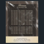 Modern Curly Hair Elegant Hair Salon Brochures<br><div class="desc">Modern Curly Hair Elegant Hair Salon Brochures.</div>