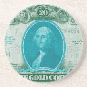 Modern Currency V Coaster