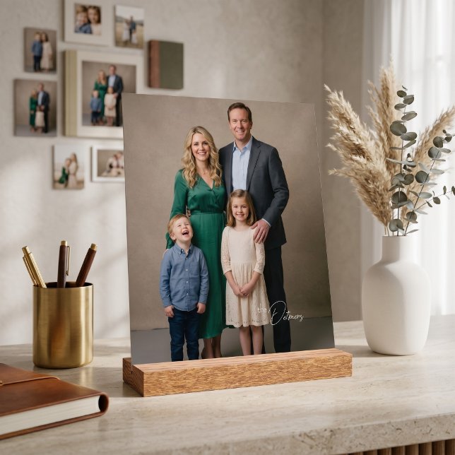 Modern Custom Acrylic Photo Display (Display your favorite memories in style.)