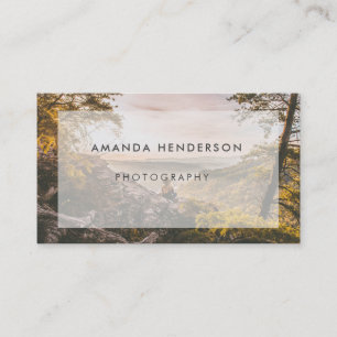Modern Custom Background Business Card