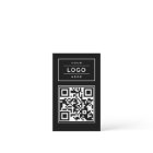 Modern Custom Black Business Logo QR Code