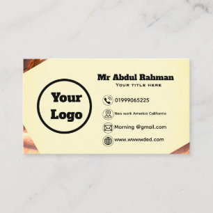 Modern Custom Business Card