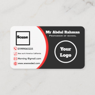 Modern Custom Business Card