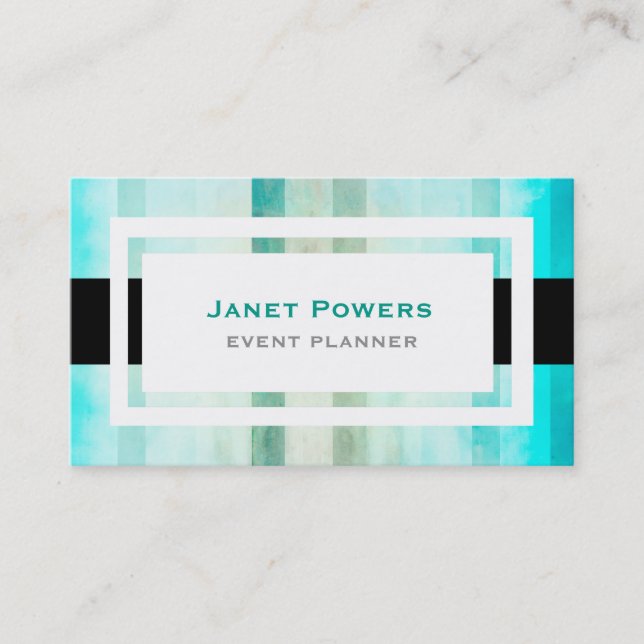 modern custom business card to personalize (Front)