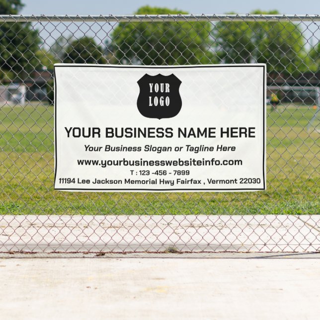 Modern Custom Business Company Logo Banner (Insitu)