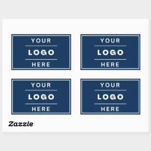 Modern Custom Business Logo Company Branded Sticker