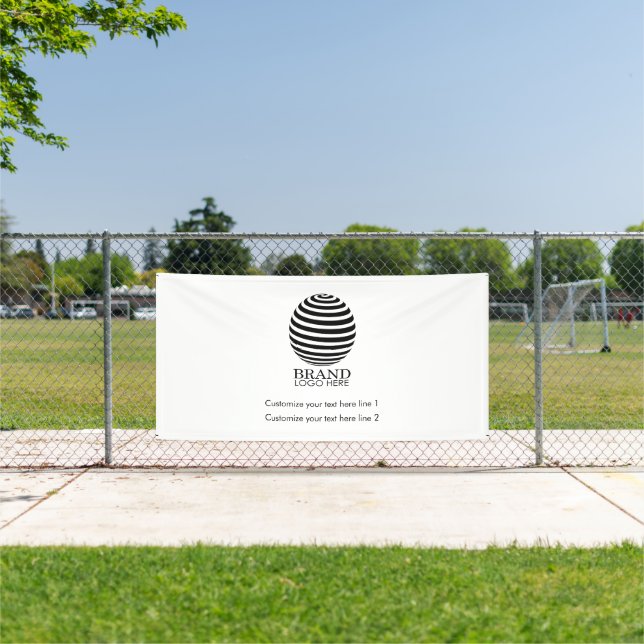 Modern Custom Business Logo Company Promotional  Banner (Insitu)