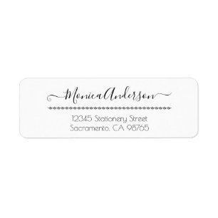 Modern Custom Calligraphy Script Name