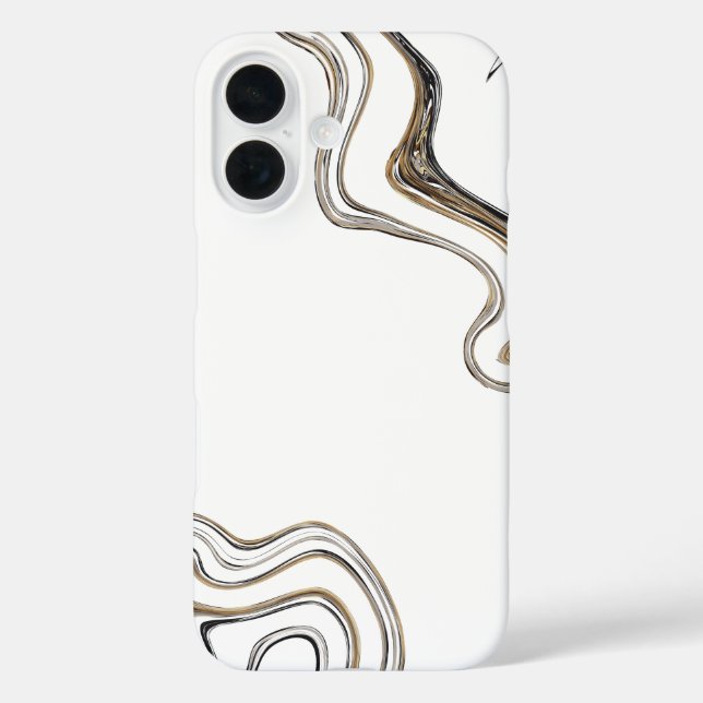 Modern Custom  Case-Mate iPhone Case (Back)