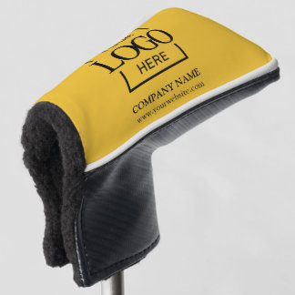 Modern Custom Company Business Logo Branded  Golf Head Cover