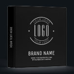 Modern custom company logo business branded binder<br><div class="desc">Modern custom company logo business branded</div>