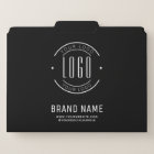 Modern custom company logo business branded