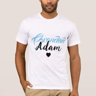 Modern Custom Grandad Name - Special Personalized T-Shirt