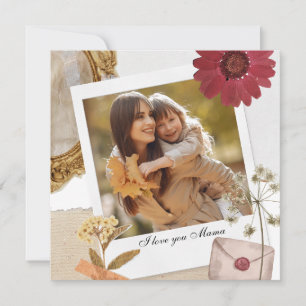 Modern Custom I Love You Mom Photo