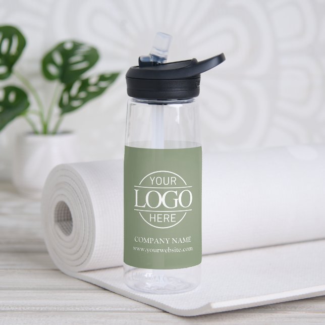 Modern Custom Logo Business Branding Promotional Water Bottle (Yoga (Rotated))