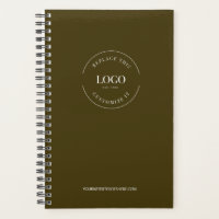Modern Custom Logo website Mocha Brown Branded
