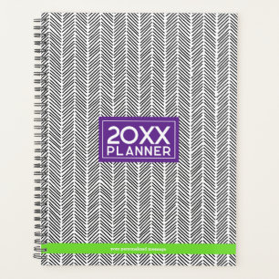 Modern Custom Name Personalized Travel Planner