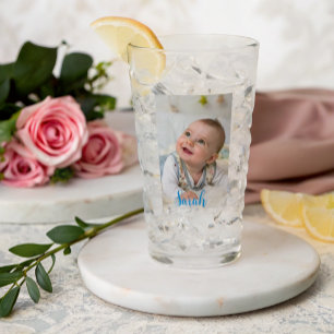 modern Custom personalized (2 sided)  Glass