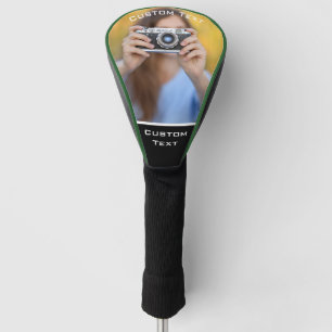 Modern Custom Photo Golf Head Cover