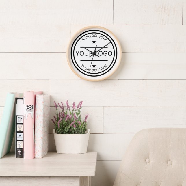 Modern Custom Photo,Logo  Clock (Reading Room)
