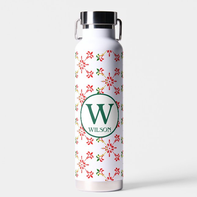 Modern Custom Portugal Tradition Flag Name  Therma Water Bottle (Front)