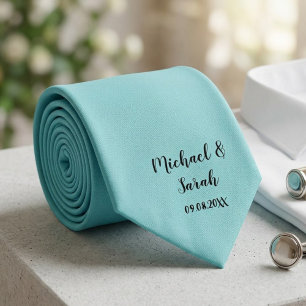 Modern Custom Solid Color Tie, Personalised Tie