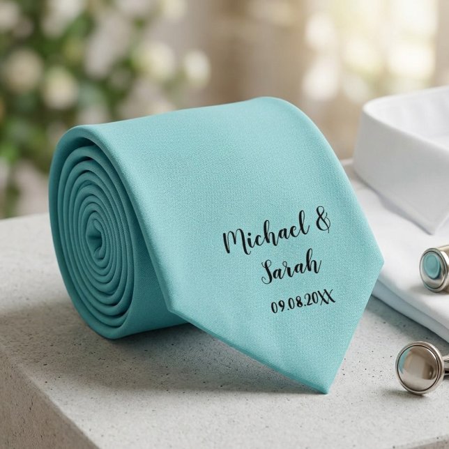 Modern Custom Solid Color Tie, Personalised  Tie (Creator Uploaded)