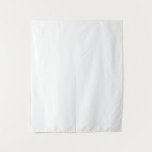 Modern Custom white simple Design Add Photo /Text Tapestry