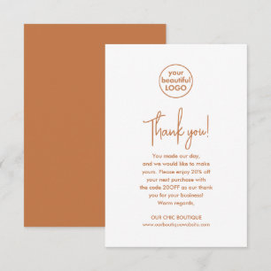 Modern Customer Appreciation Business Thank You