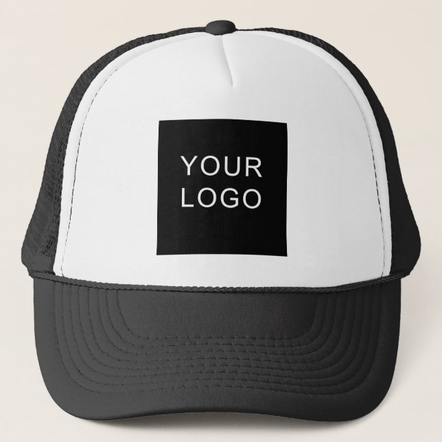 Modern Customizable Business Company Logo    Trucker Hat (Front)