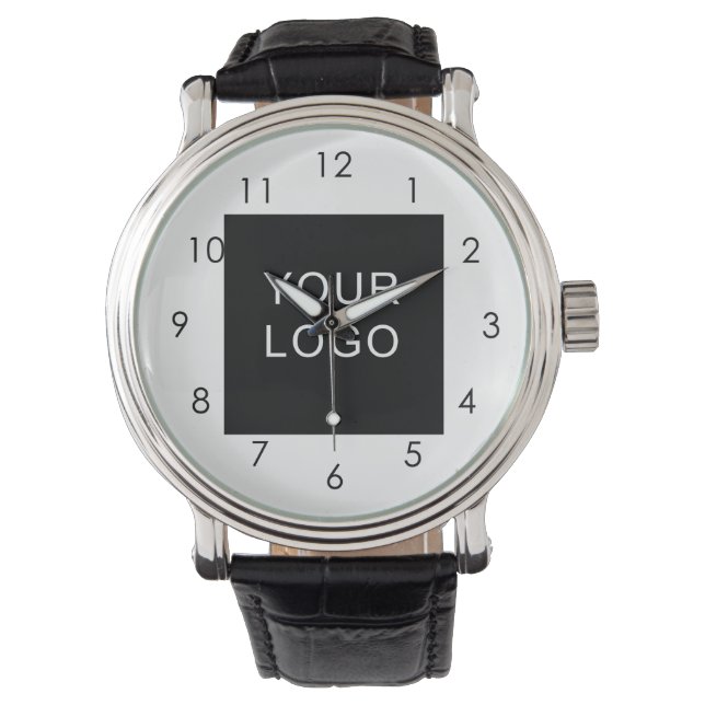 Modern Customizable Business Company Logo   Watch (Front)