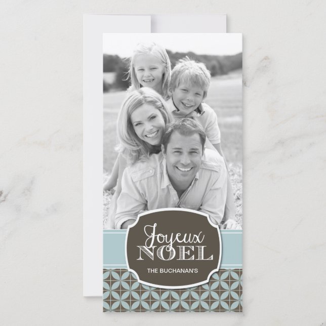 Modern Customizable Photo Card (Front)