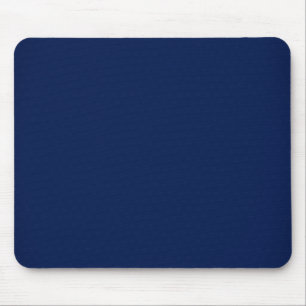 Modern Customizable Royal Navy Blue Mouse Pad