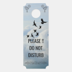 Modern Customize  Do Not Disturb Door Hanger