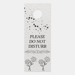 Modern Customize Do Not Disturb Door Hanger