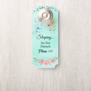 Modern Customize  Do Not Disturb Door Hanger